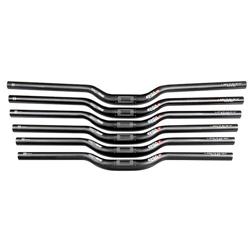 Stuurbocht 31.8 ergo l zwart 610mm 12gr