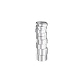 Ergotec Balhoofd vulringset 1.1/8 zilver 4x2,6x5,6x10,4x15,4x20mm