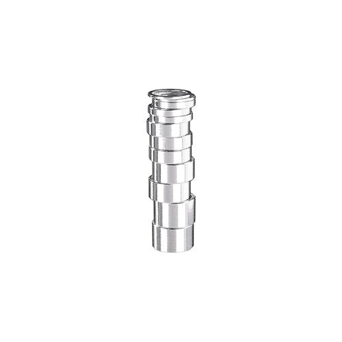 Ergotec Balhoofd vulringset 1.1/8 zilver 4x2,6x5,6x10,4x15,4x20mm