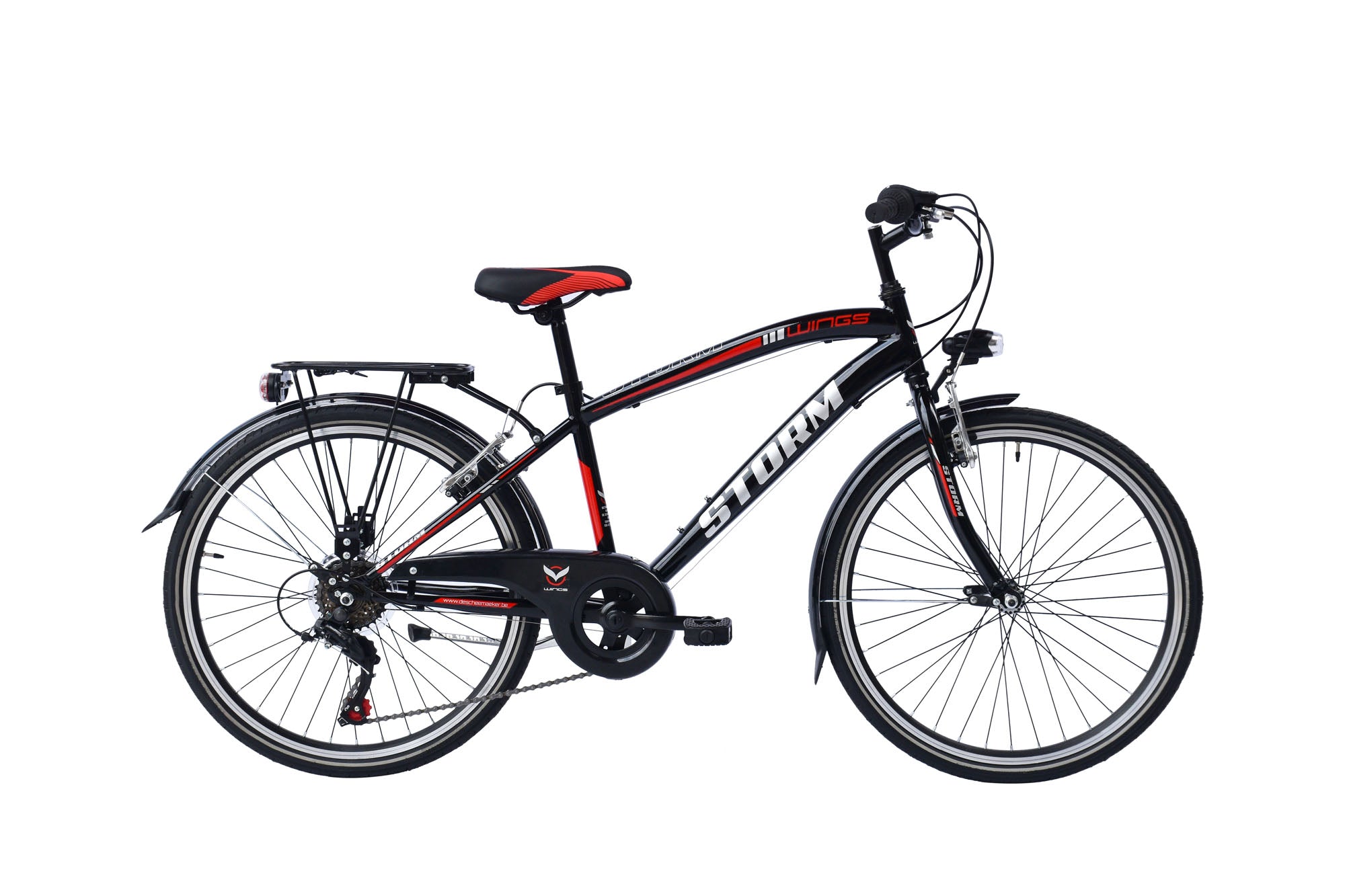 Shimano Storm H 33 cm 6 sp zwart rood