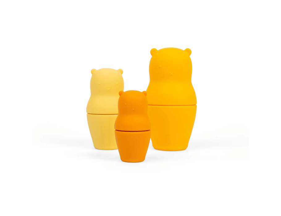 bigjigs bijtspeelgoed - nesting bears - vanaf 12mnd