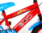 Spiderman Spider-Man Kinderfiets Jongens 14 inch Rood/Blauw Twee Handremmen