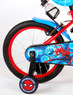 Spiderman Ultimate Spider-Man Kinderfiets Jongens 16 inch Blauw/Rood Twee handremmen
