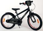 Spiderman Spider-Man Kinderfiets Jongens 18 inch Mat Zwart