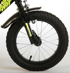 Volare Sportivo Kinderfiets Jongens 14 inch Neon Geel/Zwart 95% afgemonteerd