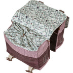 Basil Boheme Dubbele Fietstas Rood 35L
