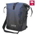 Lynx Rugtas fietstas tpu 18l zwart blauw waterdicht e-bike