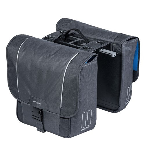 Basil sport design mik grijs 32l 17788 dubbeltas