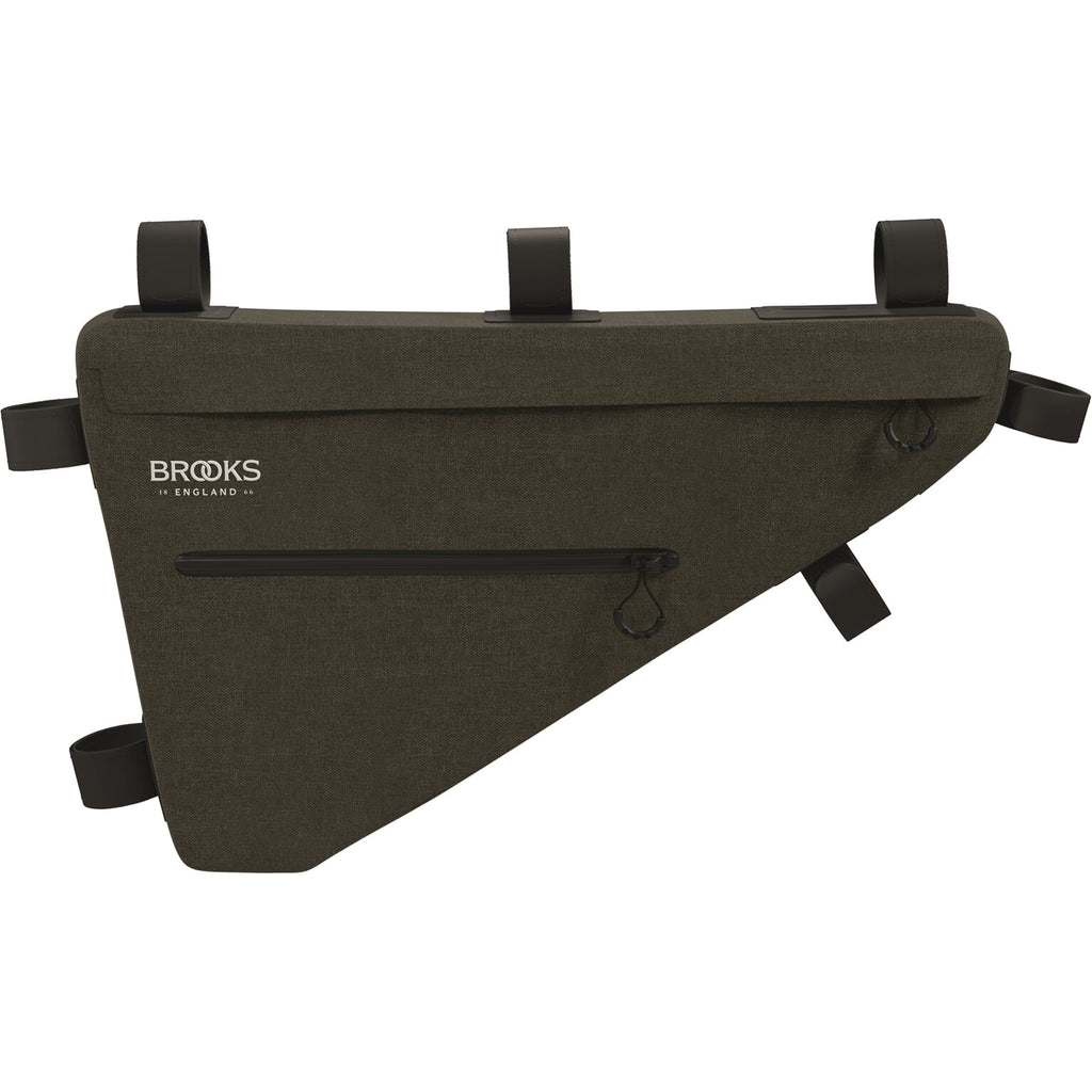 Brooks Scape Frametas - Waterdichte fietsframetas, 5,5L, Groen
