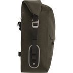 Brooks scape pannier - large (18-22l) - mud green