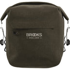 Brooks scape pannier - small (10-13l) - mud green