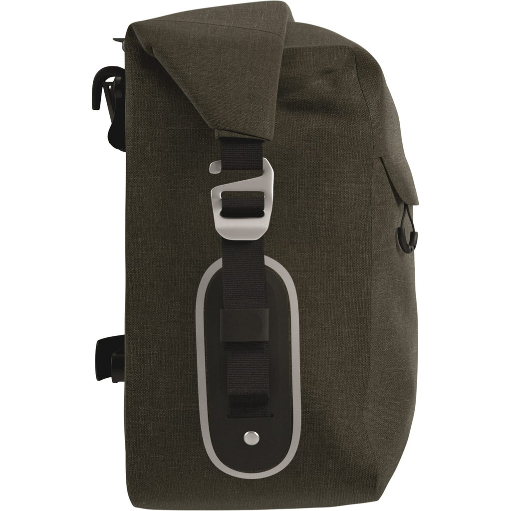 Brooks scape pannier - small (10-13l) - mud green