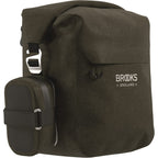 Brooks scape pannier - small (10-13l) - mud green