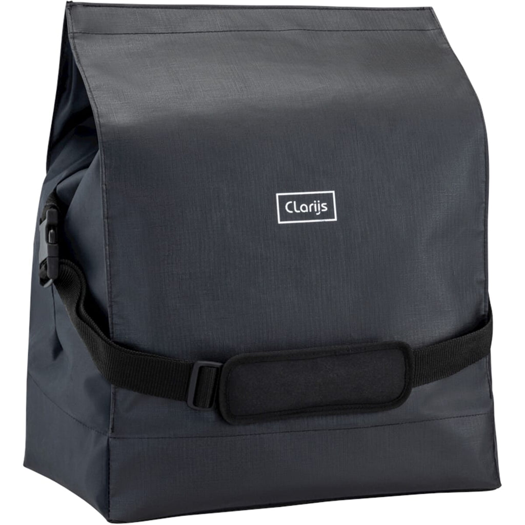 clarijs single bikebag frontbag 30l zwart