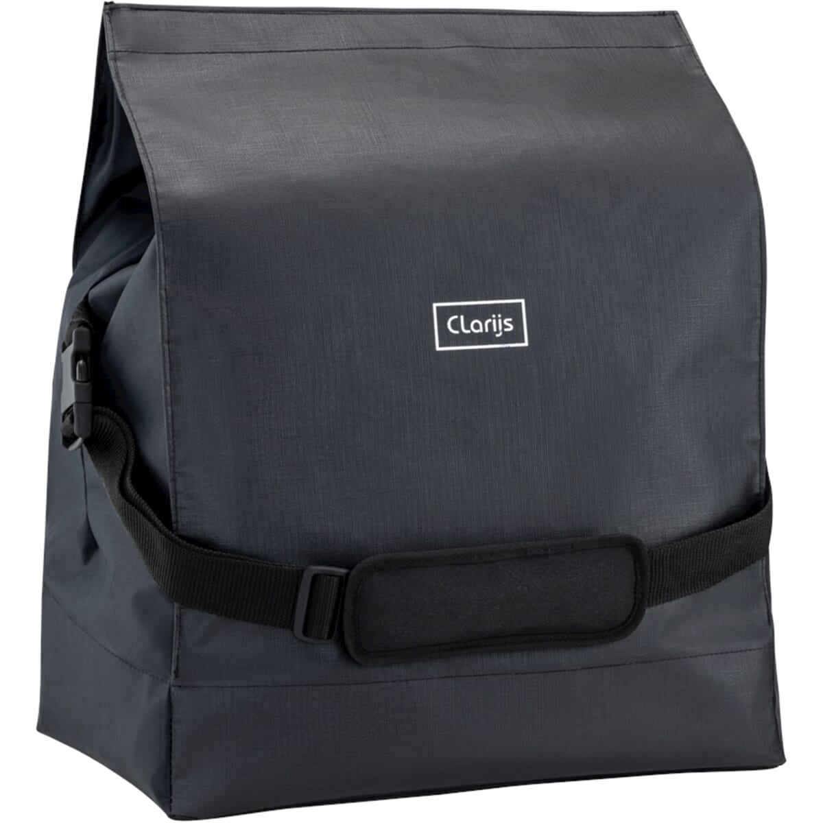clarijs single bikebag frontbag 30l zwart