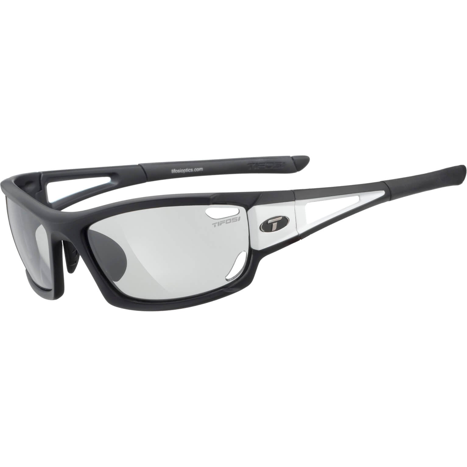 Tifosi - Tifosi bril Dolomite 2.0 zwart wit fototec l.night