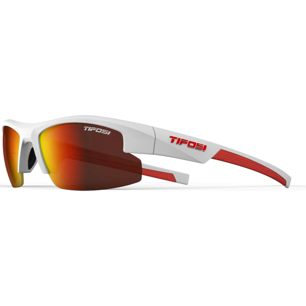 Tifosi Bril ShutOut mat wit rood (XS S)