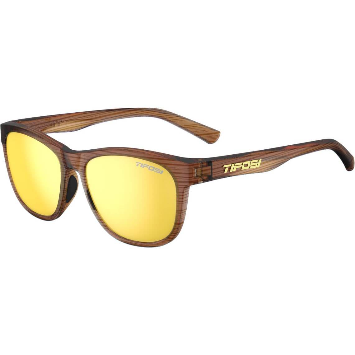 Tifosi Bril Swank houtnerf bruin