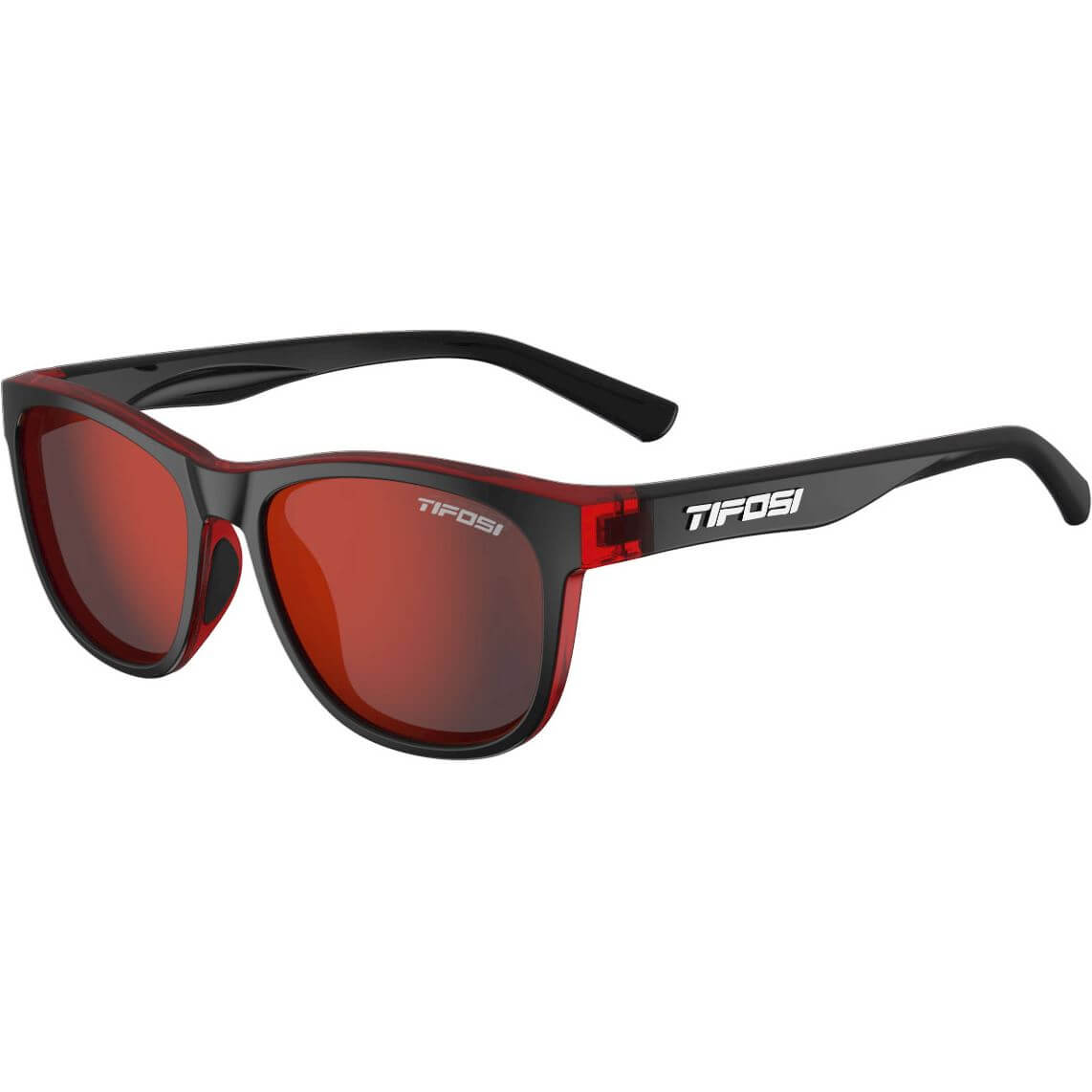 Tifosi bril Swank zwart-rood
