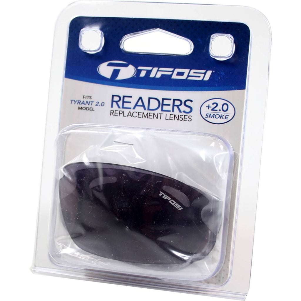 Tifosi reader lens Tyrant 2.0 smoke +2.0
