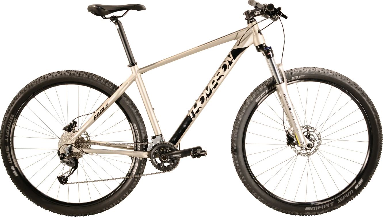 Fiets Thompson eagle 2x9v 21"  titanium