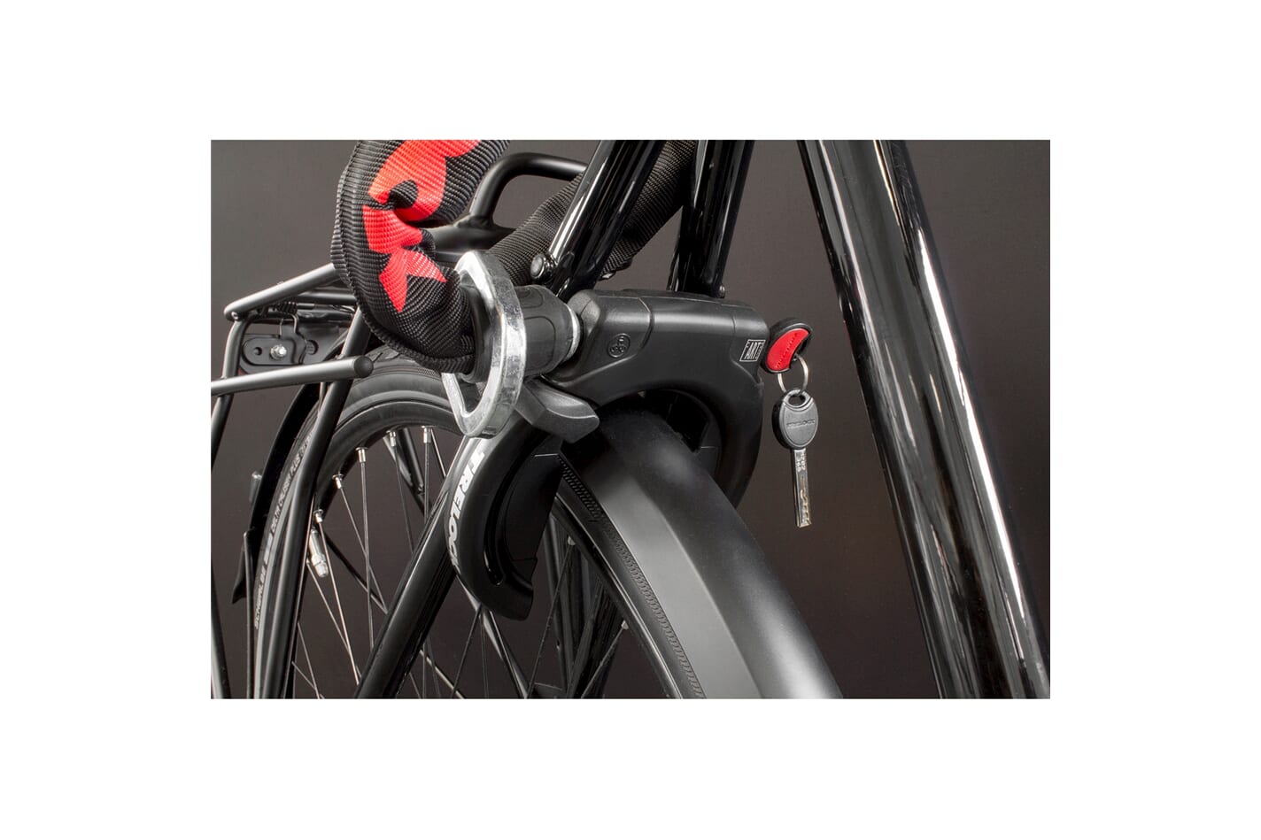 Trelock RS 453 Stand NAZ - ART2, Zwart, Ringslot, 750g