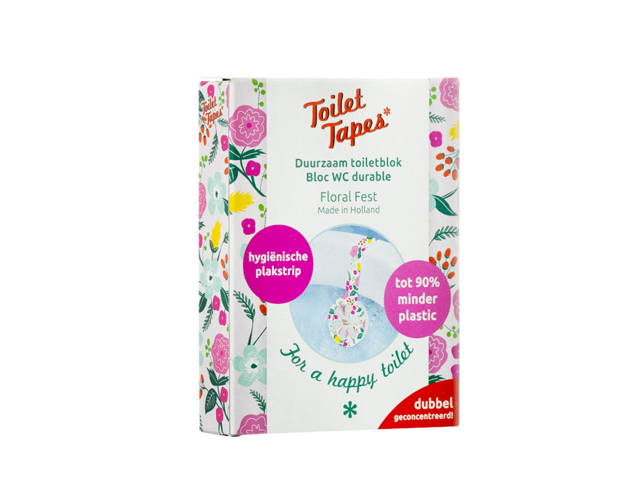 Toilet tapes toilettape wc blokje - floral fest