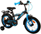 Volare Thombike Kinderfiets Jongens 14 inch Zwart Blauw Twee Handremmen