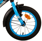 Volare Thombike Kinderfiets Jongens 14 inch Zwart Blauw Twee Handremmen