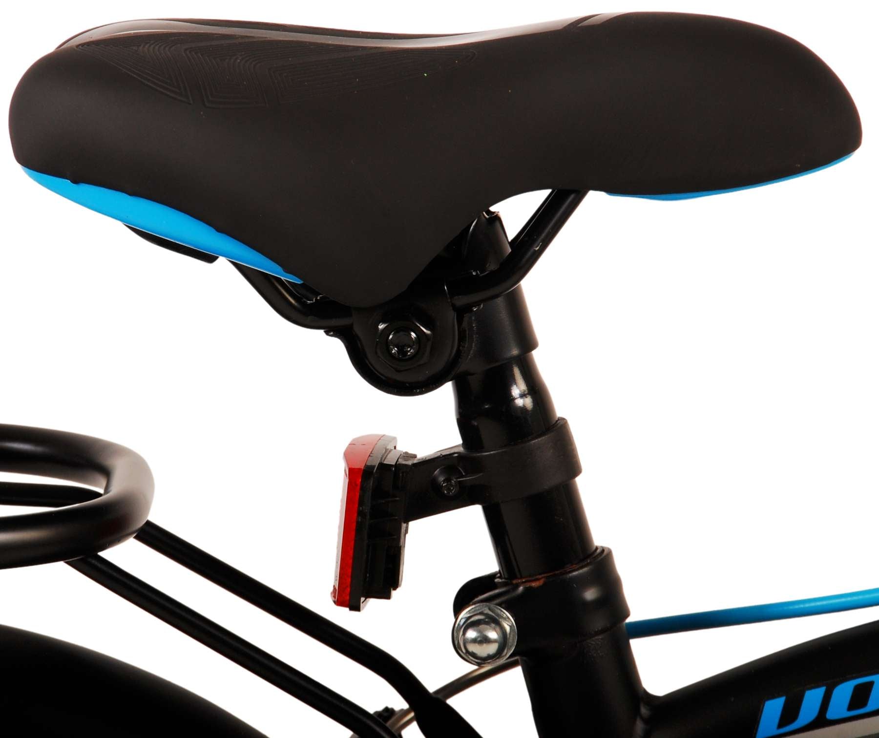 Volare Thombike Kinderfiets Jongens 14 inch Zwart Blauw Twee Handremmen