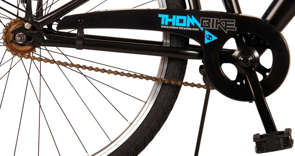 Volare Thombike Kinderfiets Jongens 26 inch Zwart Blauw Twee Handremmen