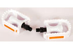 Volare Fietspedalen 2 stuks Wit voor 14 en 16 inch Kinderfietsen Dunne draad Trappers