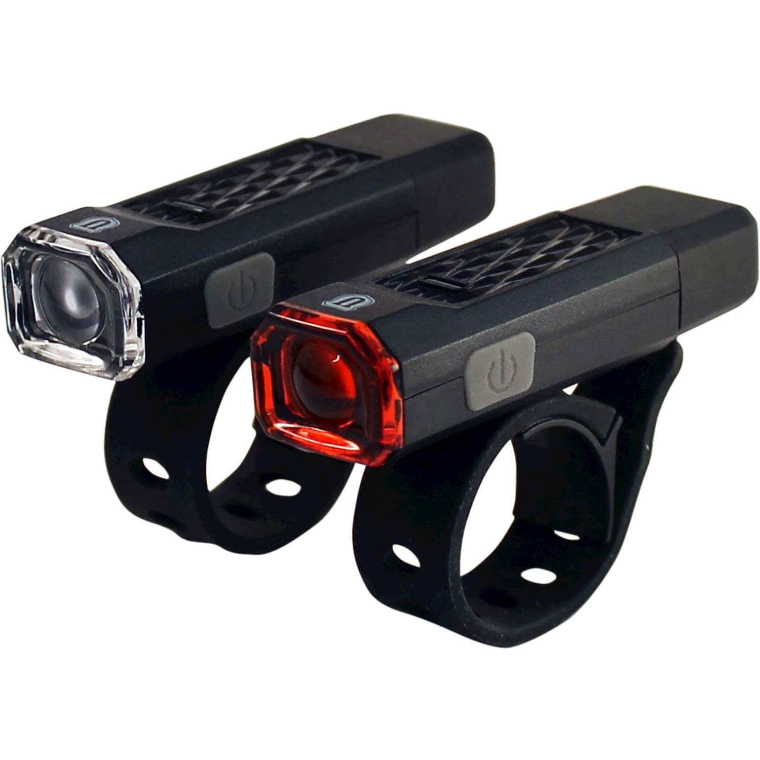 Union verlichtingsset UN-100 + UN-101 Li-ion usb zwart
