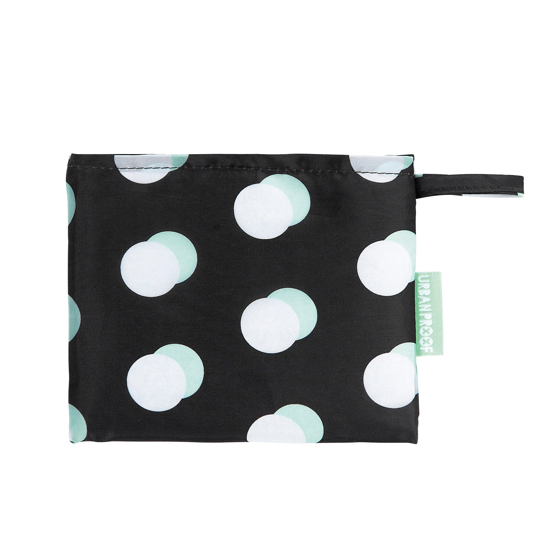 UrbanProof Shoppertas Stip zwart