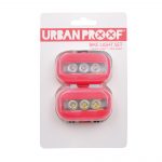 UrbanProof clip lamp set Kreeft rood