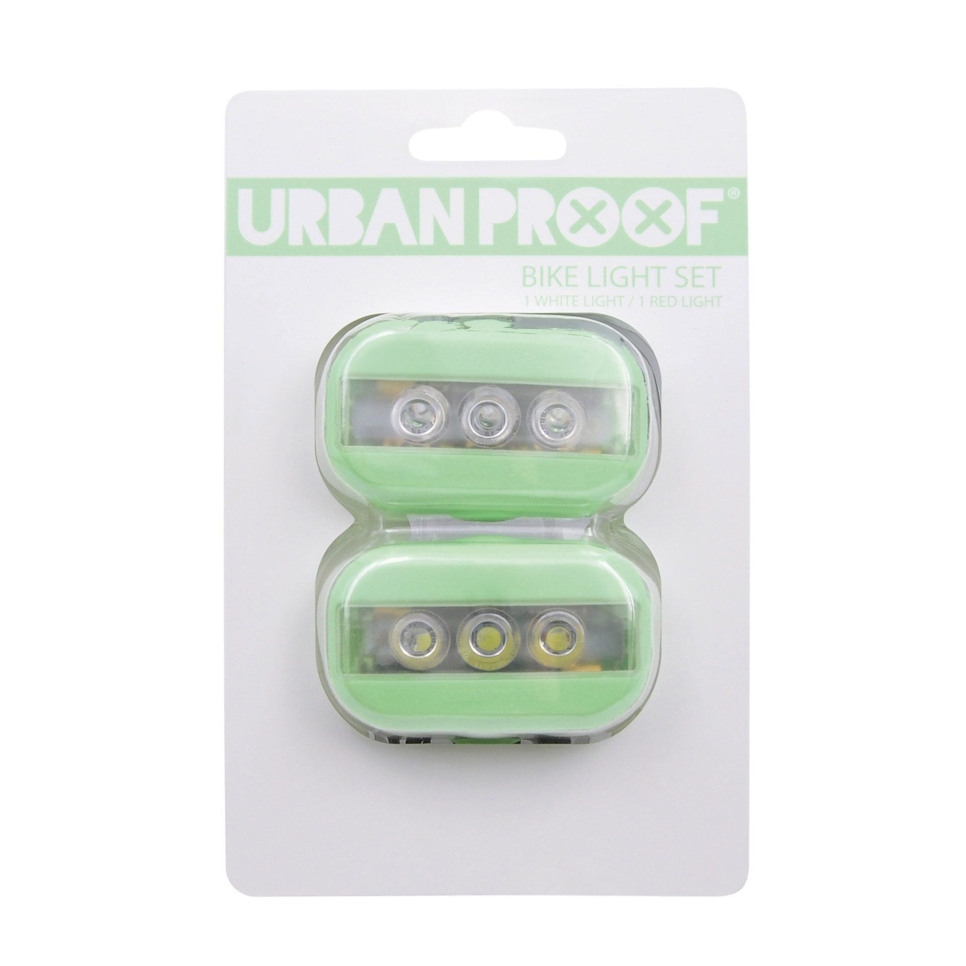 UrbanProof clip lamp set Pastel groen