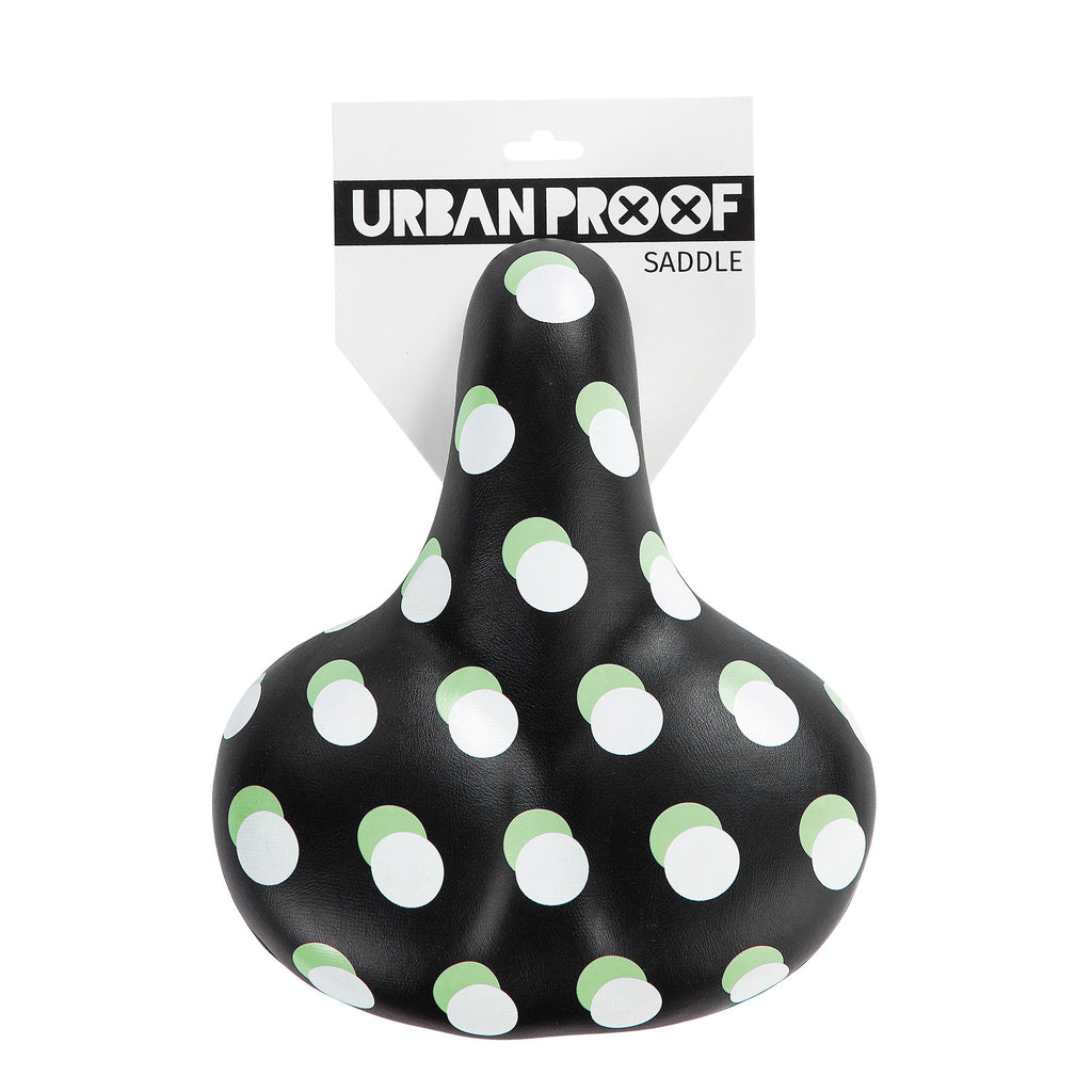 UrbanProof Zadel Stip zwart