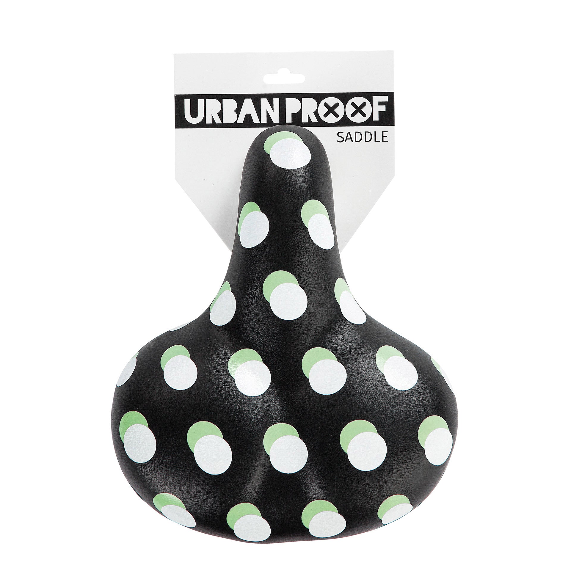 UrbanProof Zadel Stip zwart