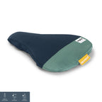 UrbanProof zadelhoes RPET blauw-groen