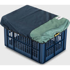 krathoes 40 x 30 cm polyetheen blauw/groen