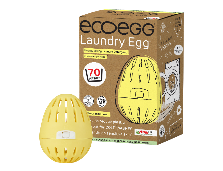 Ecoegg wasbal - fragrance free - 70 wasjes