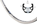 Velg 28 inch 622 race zilver ryde chrina 36