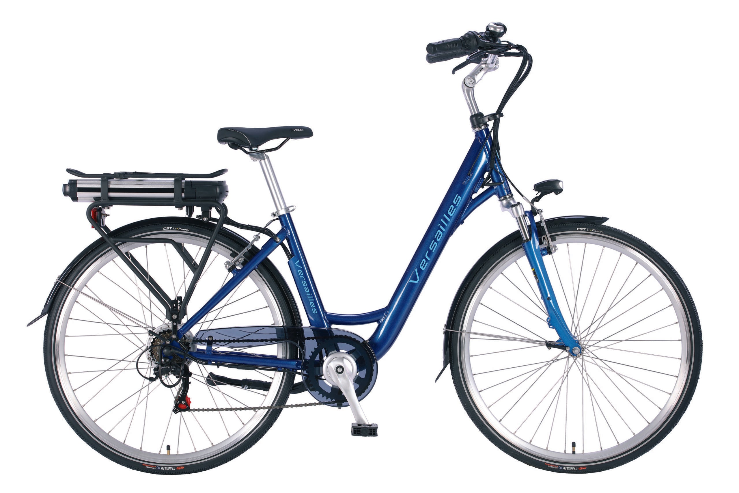 MBM Versaille D 46 cm 6 sp blauw 28 inch wiel
