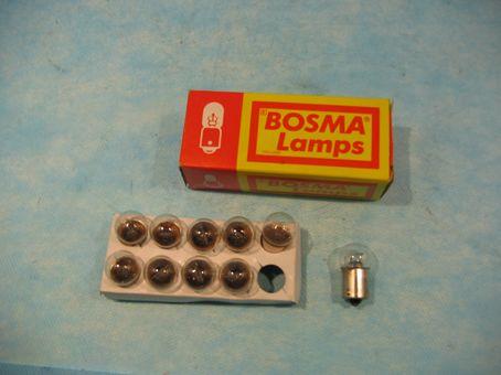 Lamp 12V-15W BA15S G18 kleine bol 19mm p/st