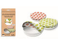 Vegan Wax Wraps Schaal Overtrekken 3 stuks