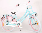 Volare Ibiza Kinderfiets - Meisjes - 20 inch - Blauw/Roze - 95% afgemonteerd