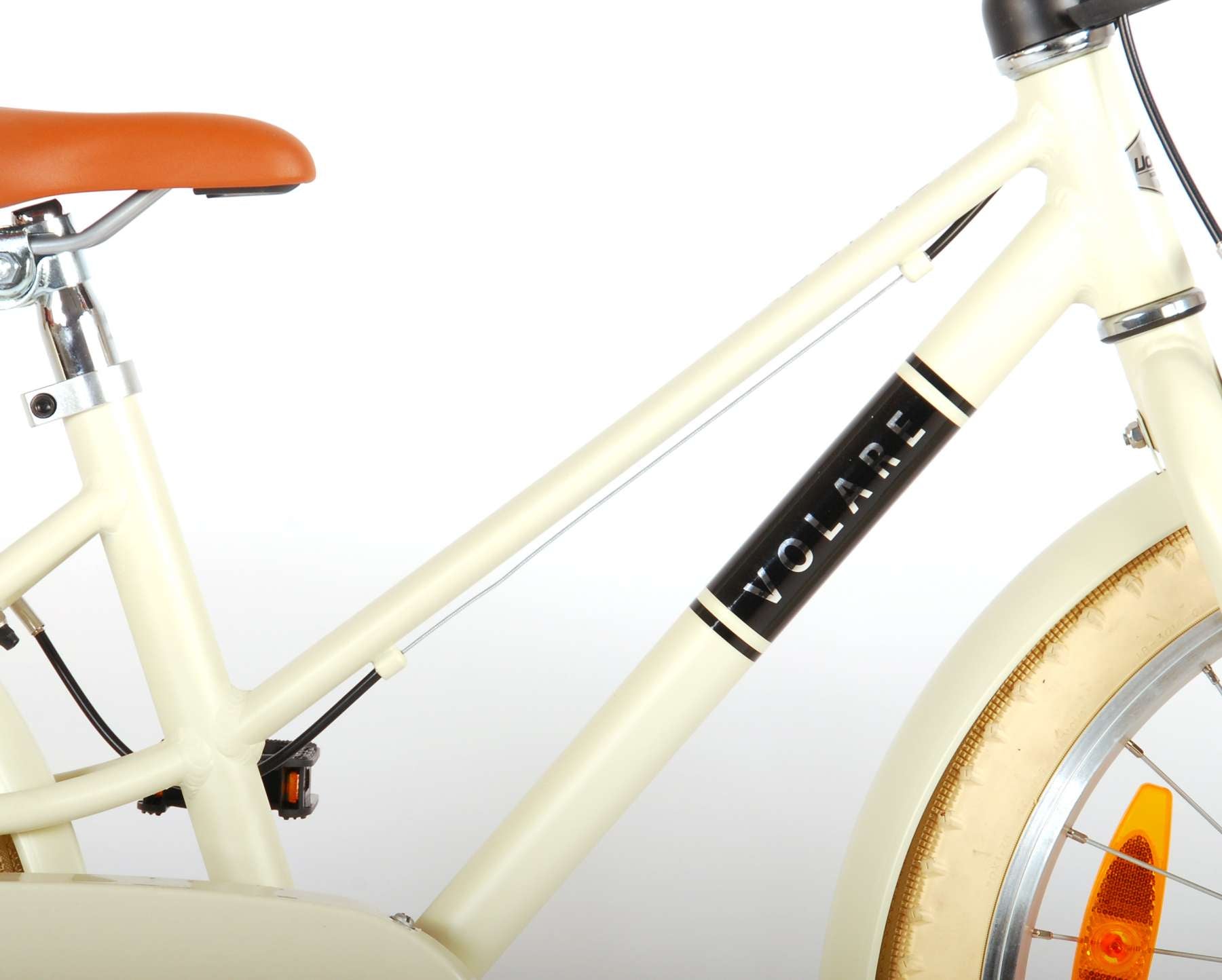 Volare Melody Kinderfiets - Meisjes - 20 inch - Zand - Twee Handremmen - Prime Collection