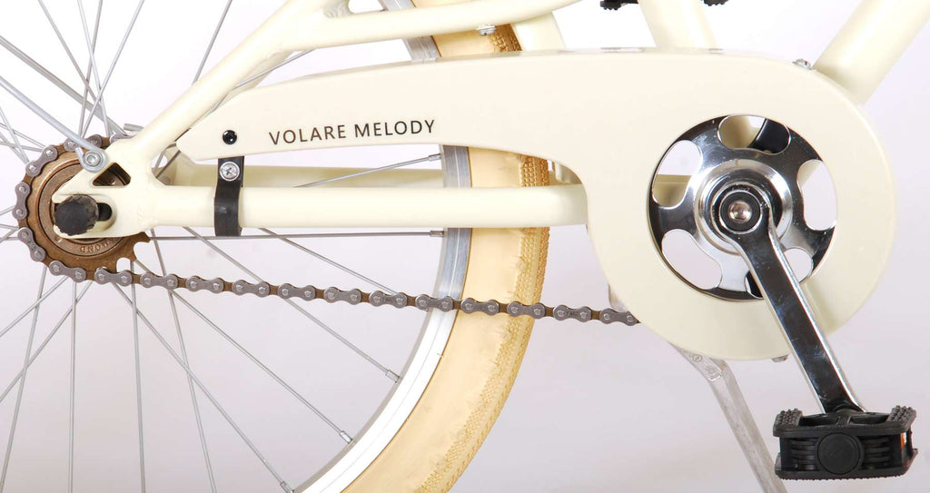 Volare Melody Kinderfiets - Meisjes - 20 inch - Zand - Twee Handremmen - Prime Collection