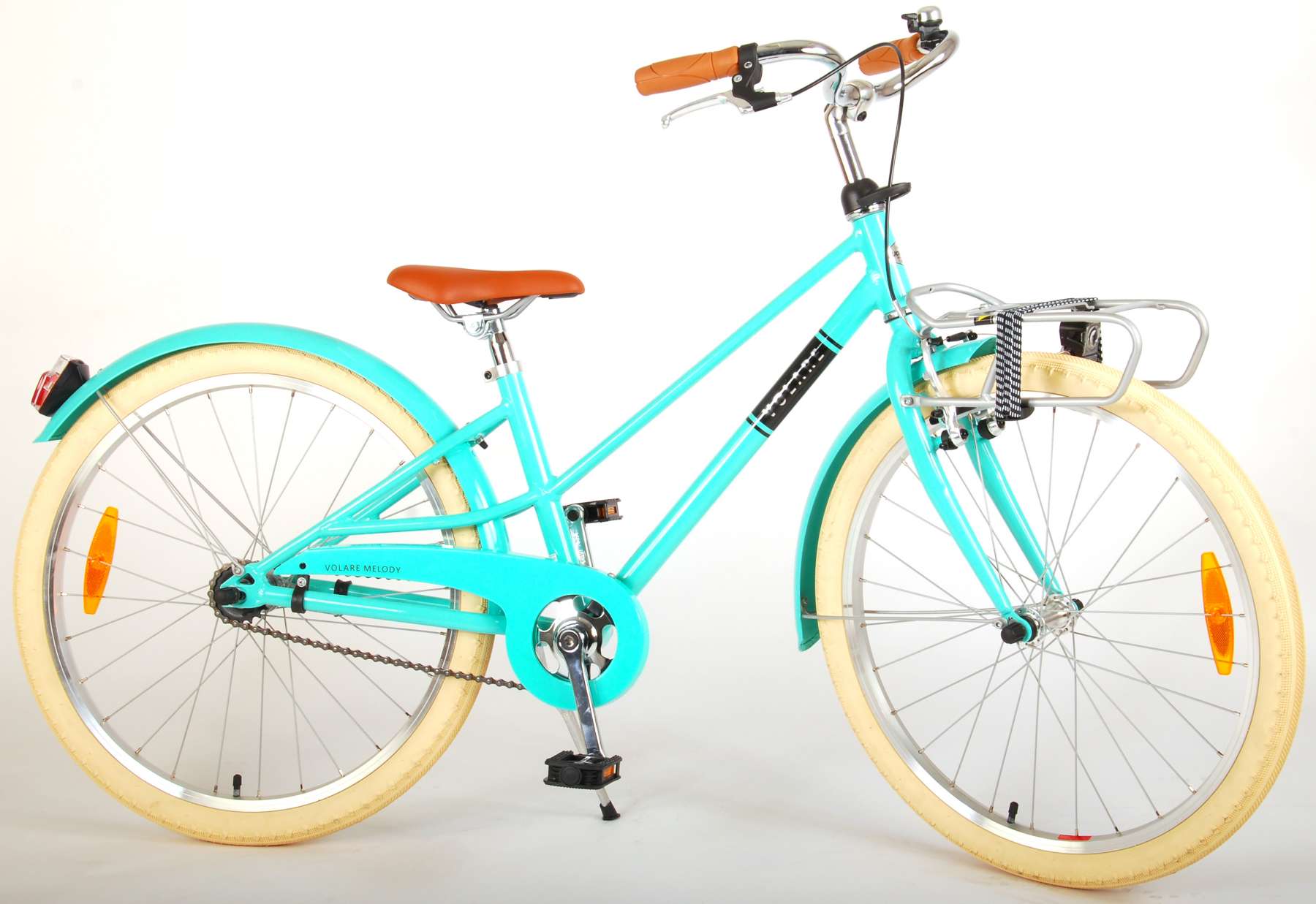 Volare Melody Kinderfiets Meisjes 24 inch Turquoise Prime Collection