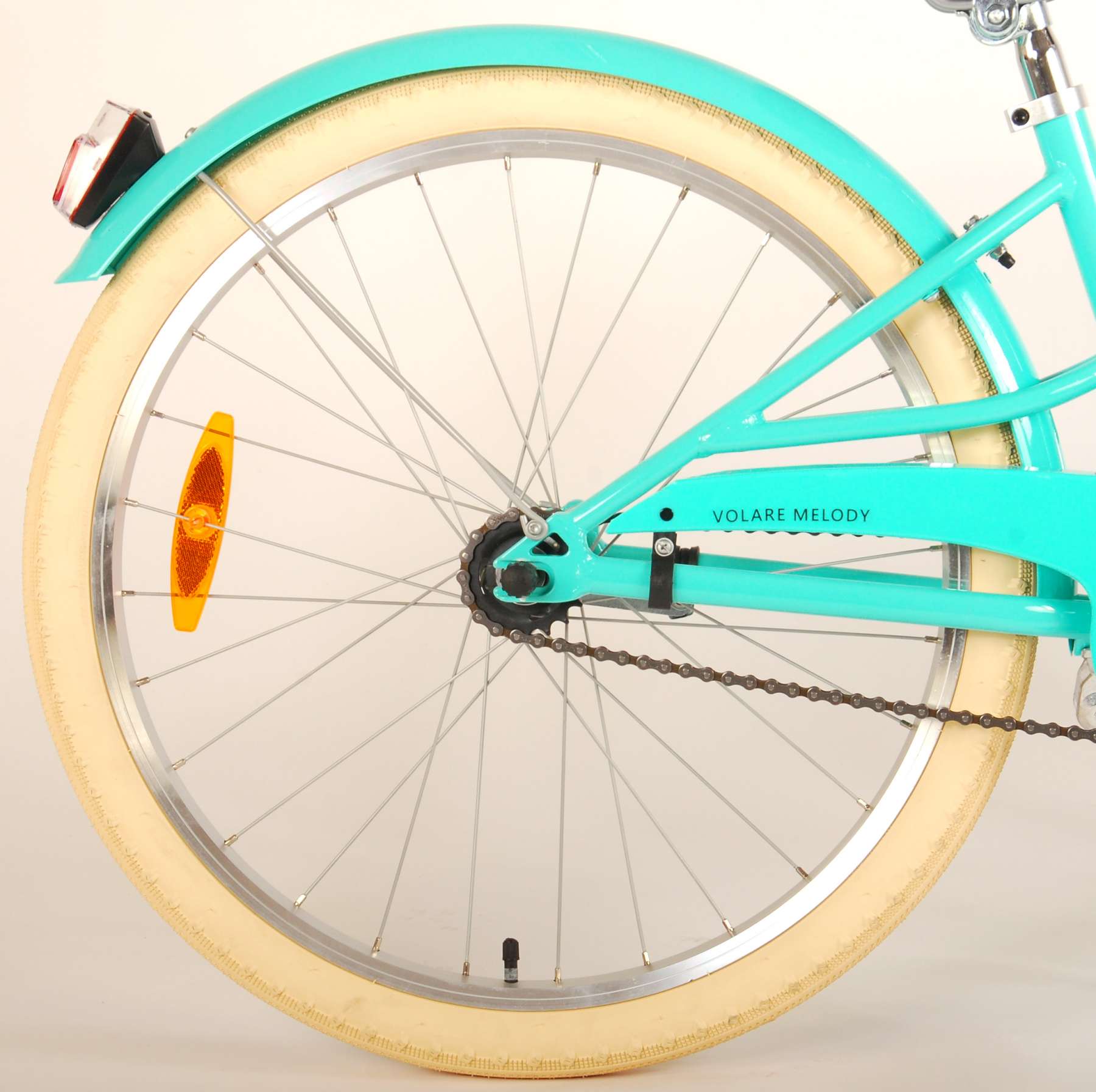 Volare Melody Kinderfiets Meisjes 24 inch Turquoise Prime Collection